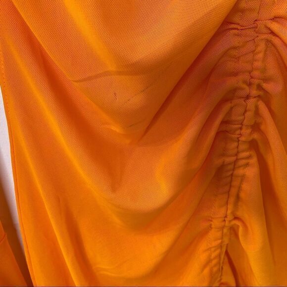 Almost Famous Mesh Sheer Swimsuit Coverup Dress Sz 2X - Picture 9 of 11